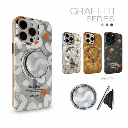 Graffiti MagSafe Stand iPhone Case