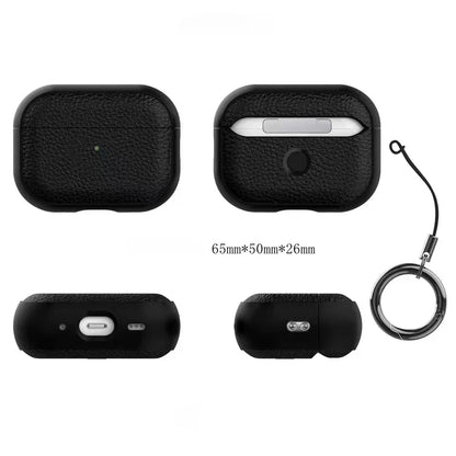 Leather Texture AirPods Protective Case