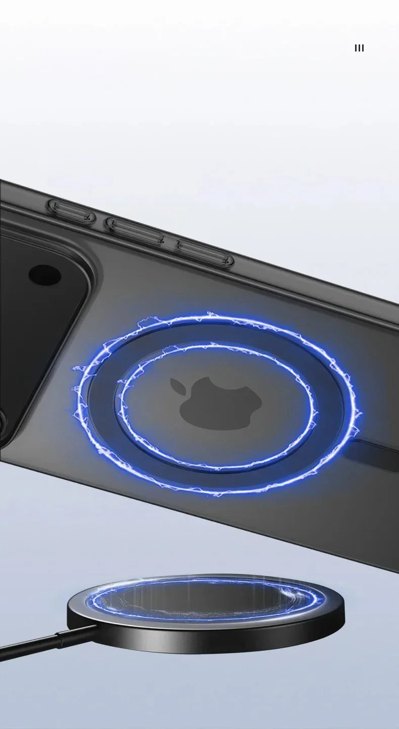 Luxury MagSafe Frosted iPhone Case