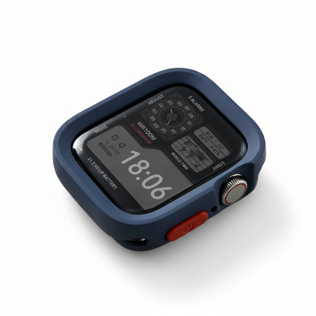 Soft Silicone Apple Watch Protective Case