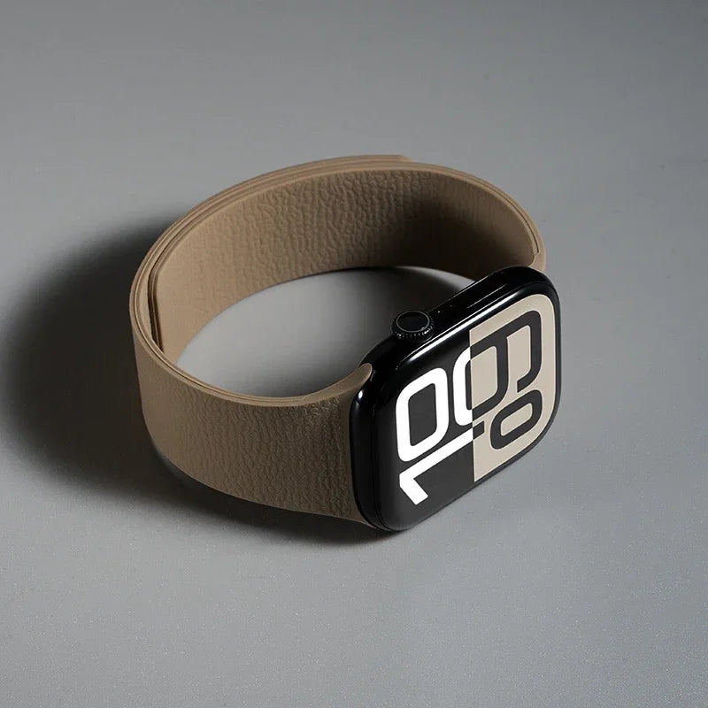 Magnetic Silicone Apple Watch Band