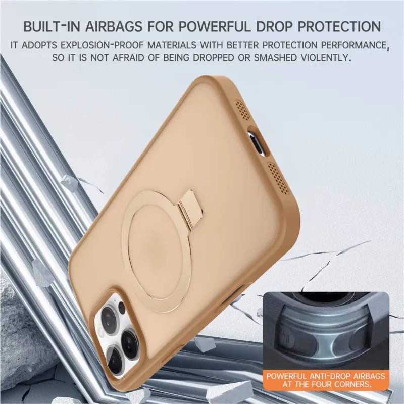 TitanRing | MagSafe Metal Kickstand Case