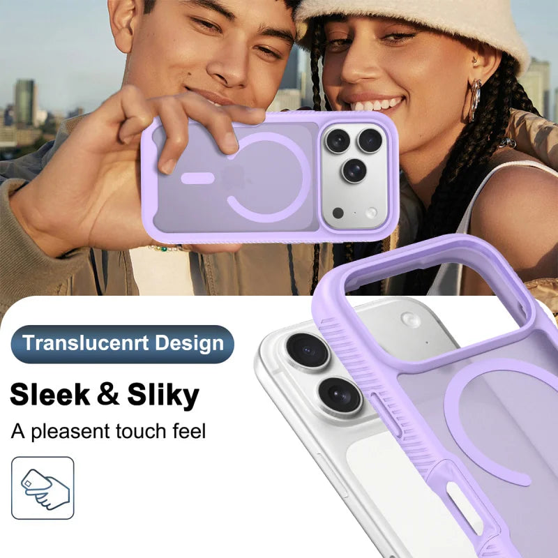 360 Full Body Matte MagSafe iPhone Case