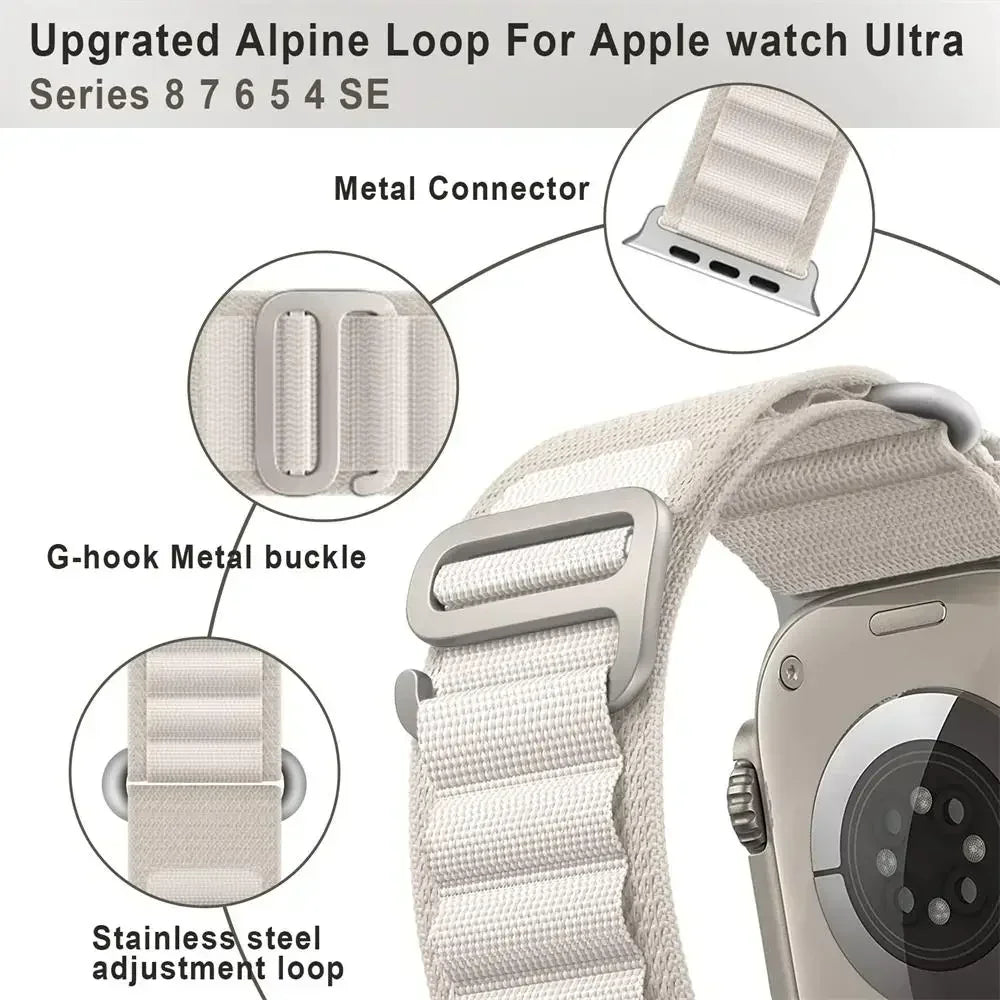 TrailWeave | Alpine Nylon Band For Apple Watch