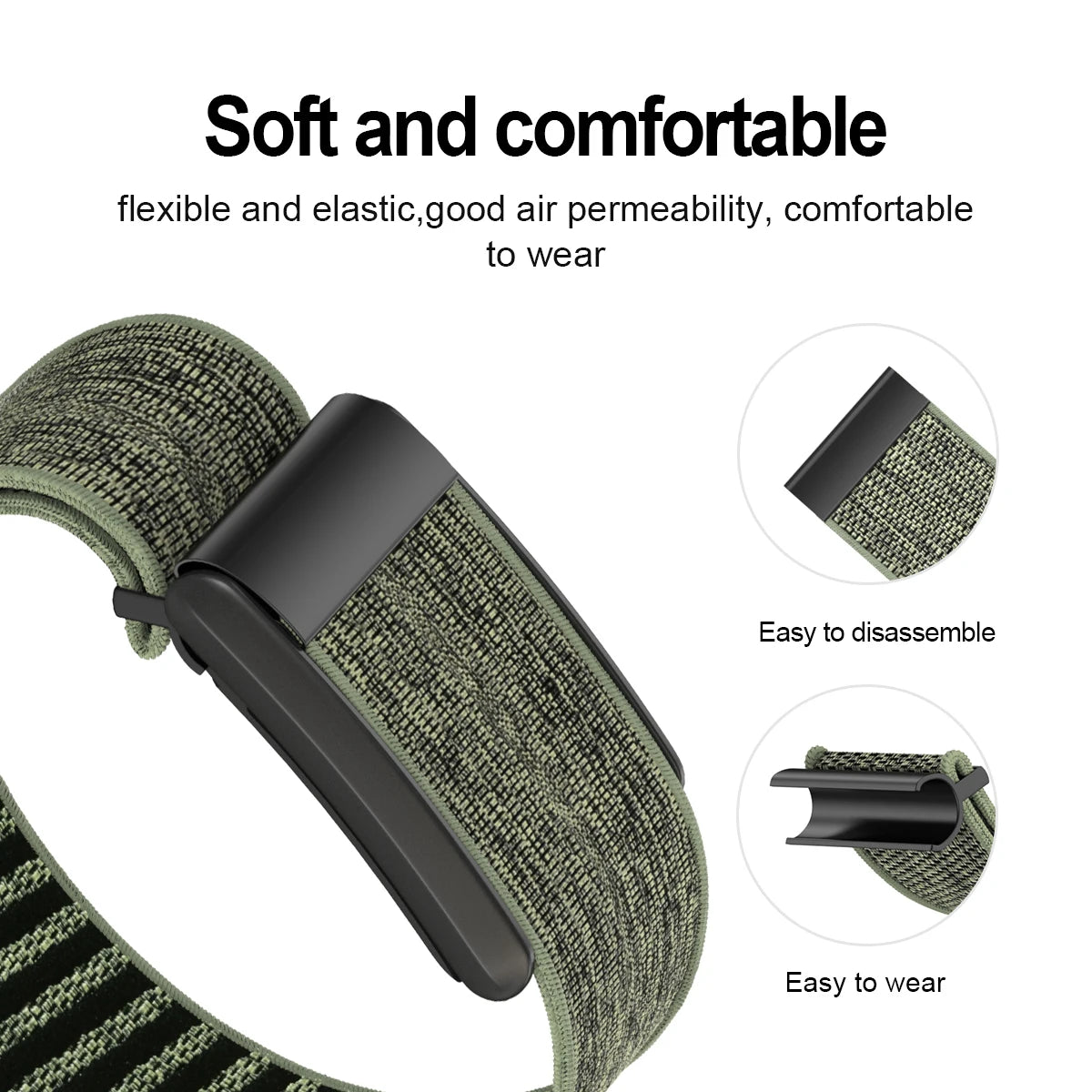 Adjustable Nylon Fitness Band for WHOOP