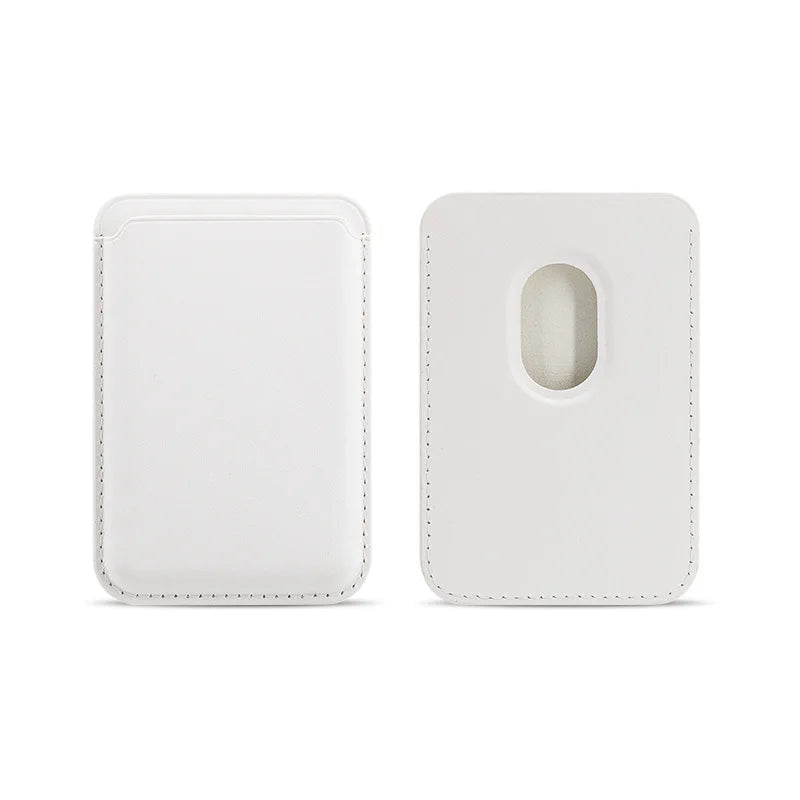 MagSafe Magnetic Leather Card Holder Case