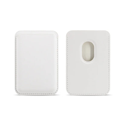 MagSafe Magnetic Leather Card Holder Case