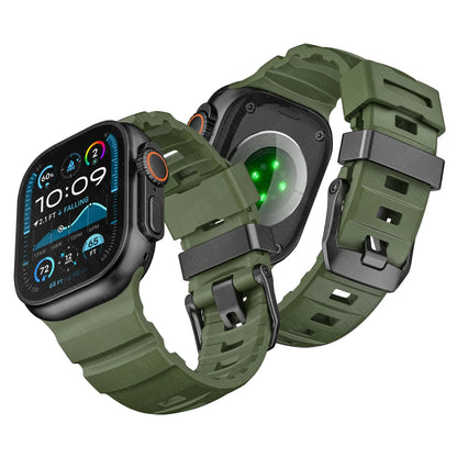 Fluorescent Sport Silicone Apple Watch Band