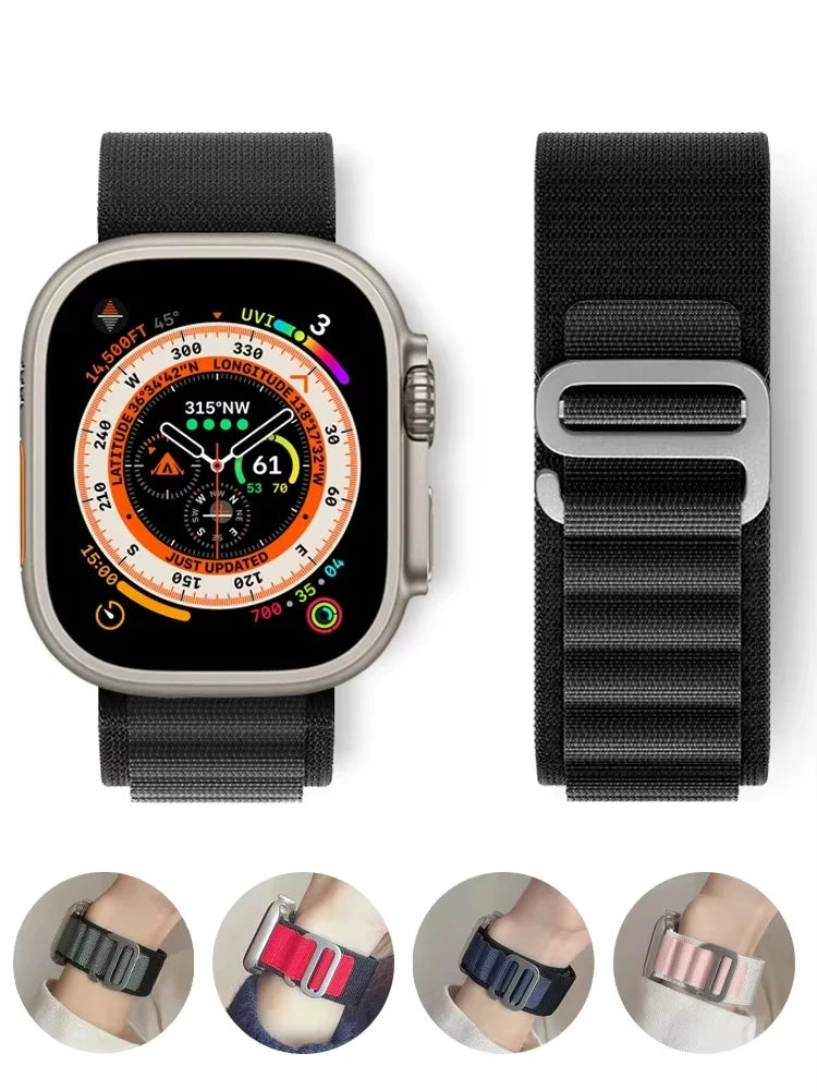 SummitTrail | Alpine Nylon Band For Apple Watch