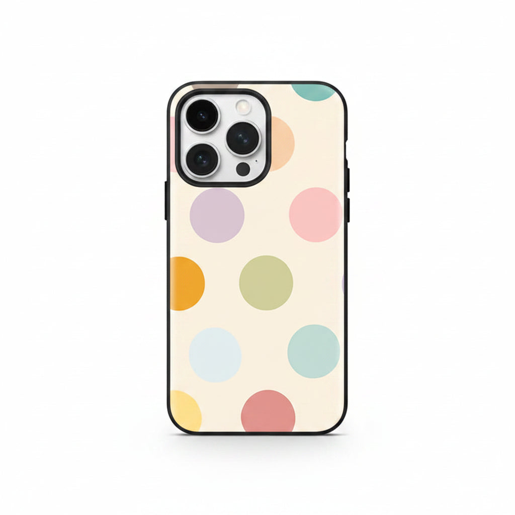 Colorful Dots MagSafe Matte iPhone Case