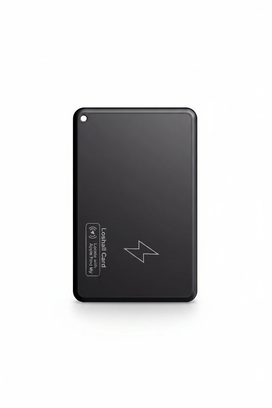 Rechargeable Wallet Tracker Card for Apple Find My