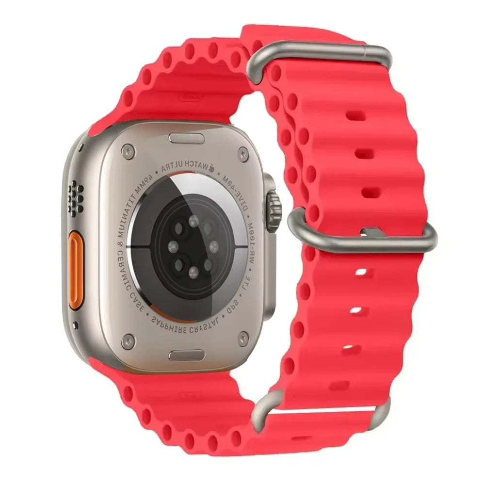 Ocean Silicone Apple Watch Band