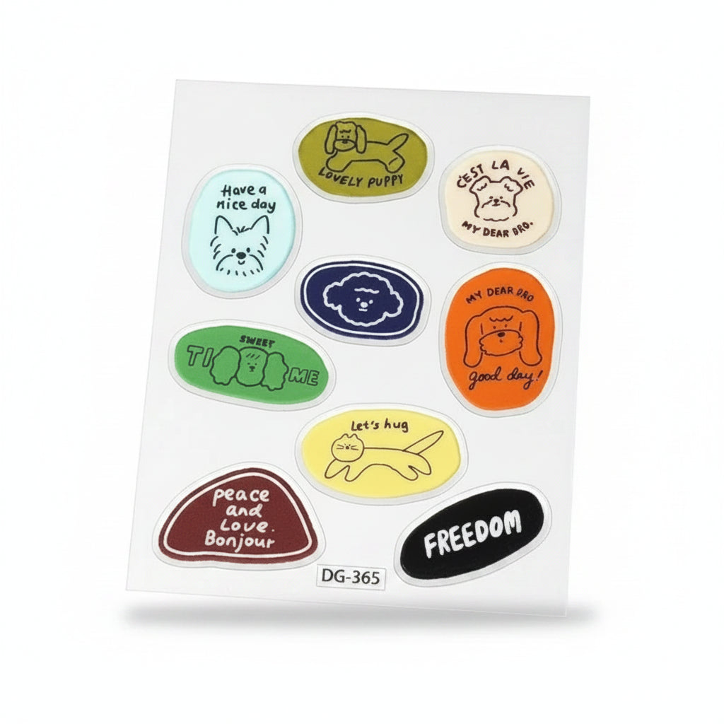 Kawaii 3D Jelly Phone Case Stickers