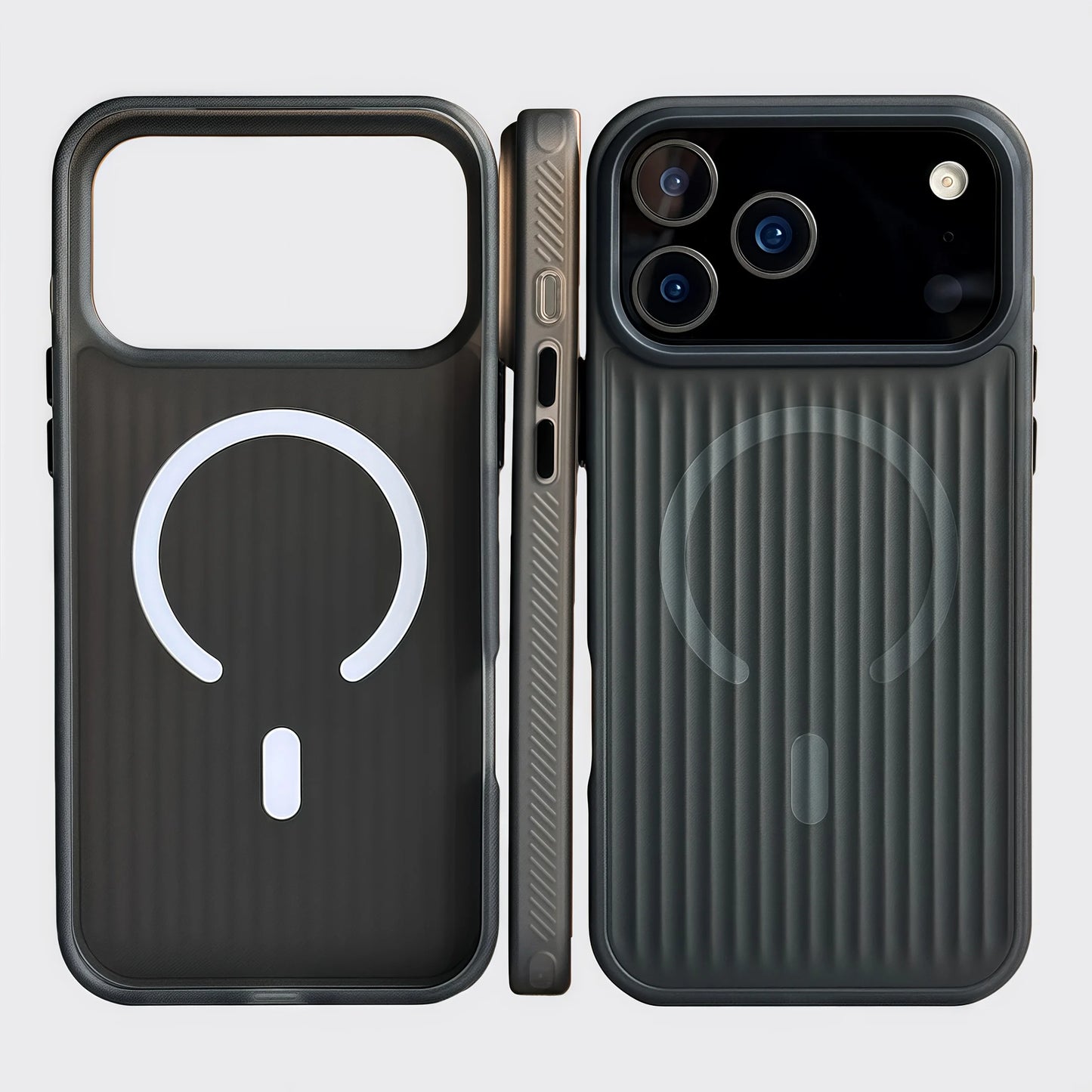Luxury 3D Striped MagSafe iPhone Case