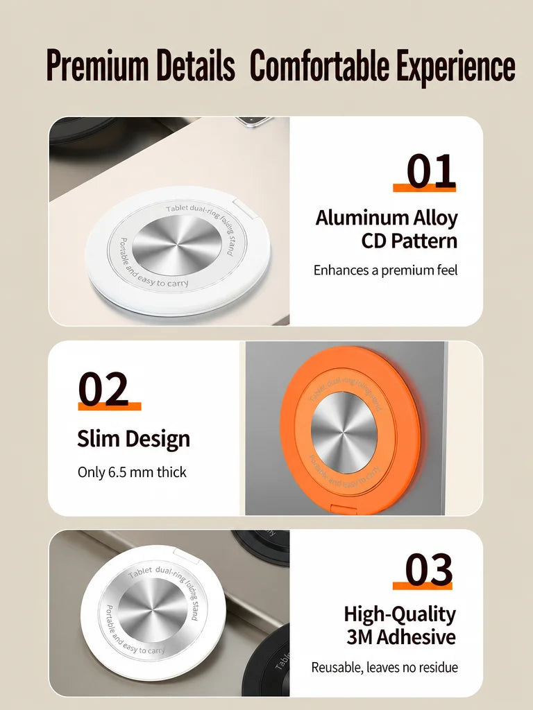 Aluminum 360° Magnetic Tablet Holder Stand