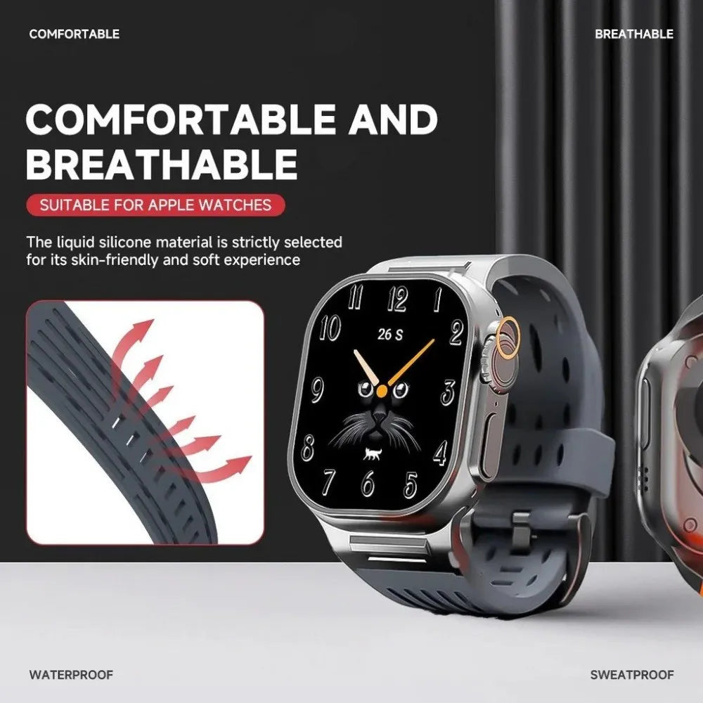AirFlow | Sport Silicone Band For Apple Watch