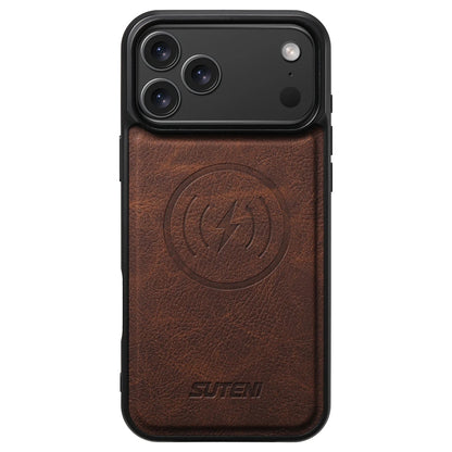 Retro MagSafe Leather iPhone Case