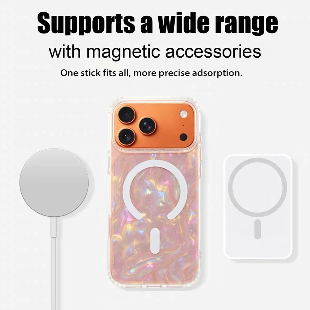 Pink Pearl | Magnetic Shell Case