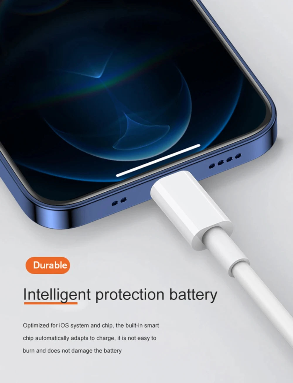 20W USB-C to Lightning Fast Charger Cable