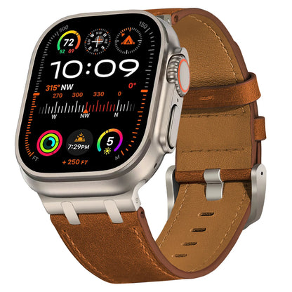 Luxury Leather Apple Watch Band
