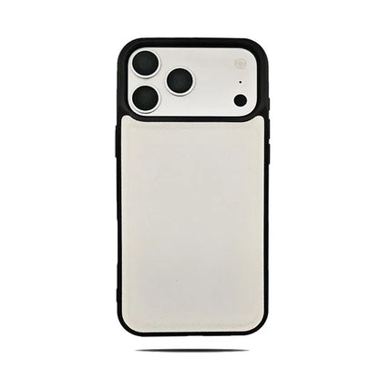 Saffiano PU Leather Luxury iPhone Case