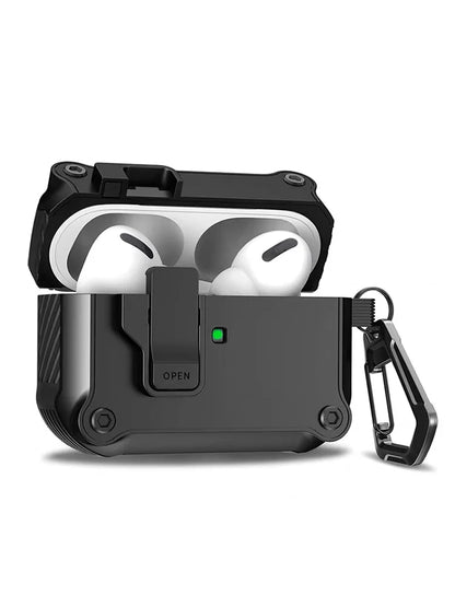 Security Lock Shockproof AirPods Case