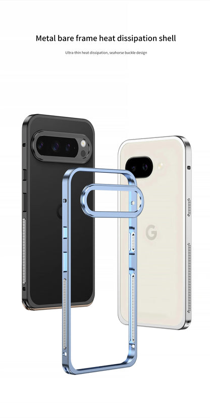Luxury Metal Cooling Frame Google Pixel Case