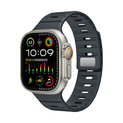 Magnetic Silicone Apple Watch Band