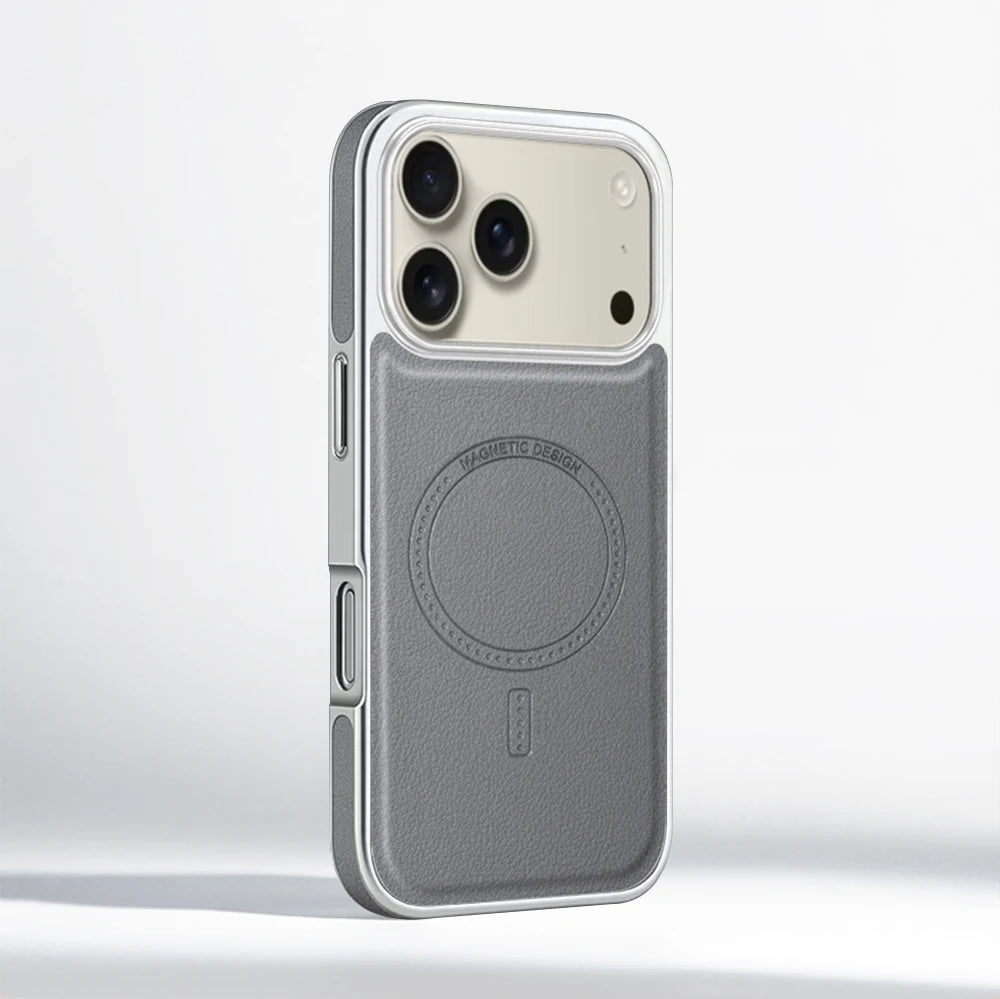 ExecutiveShield | MagSafe Leather Case