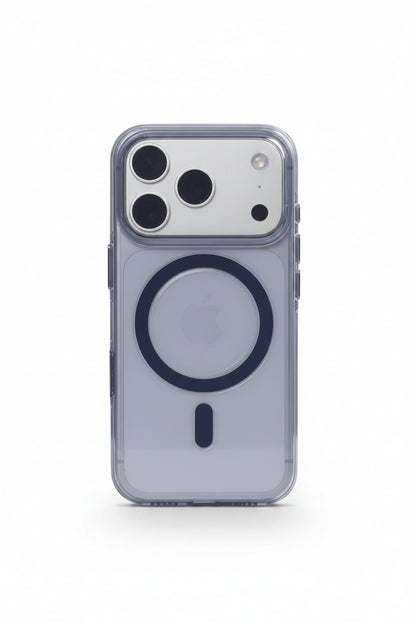 Candy Color Crystal Transparent Magnetic Case For iPhone 16 17 18 Pro Max Shockproof Smooth Clear Camera Button Cover For Magsafe