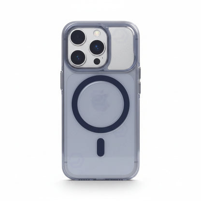 Candy Color Crystal Transparent Magnetic Case For iPhone 16 17 18 Pro Max Shockproof Smooth Clear Camera Button Cover For Magsafe