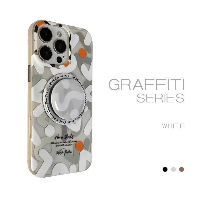 Graffiti MagSafe Stand iPhone Case
