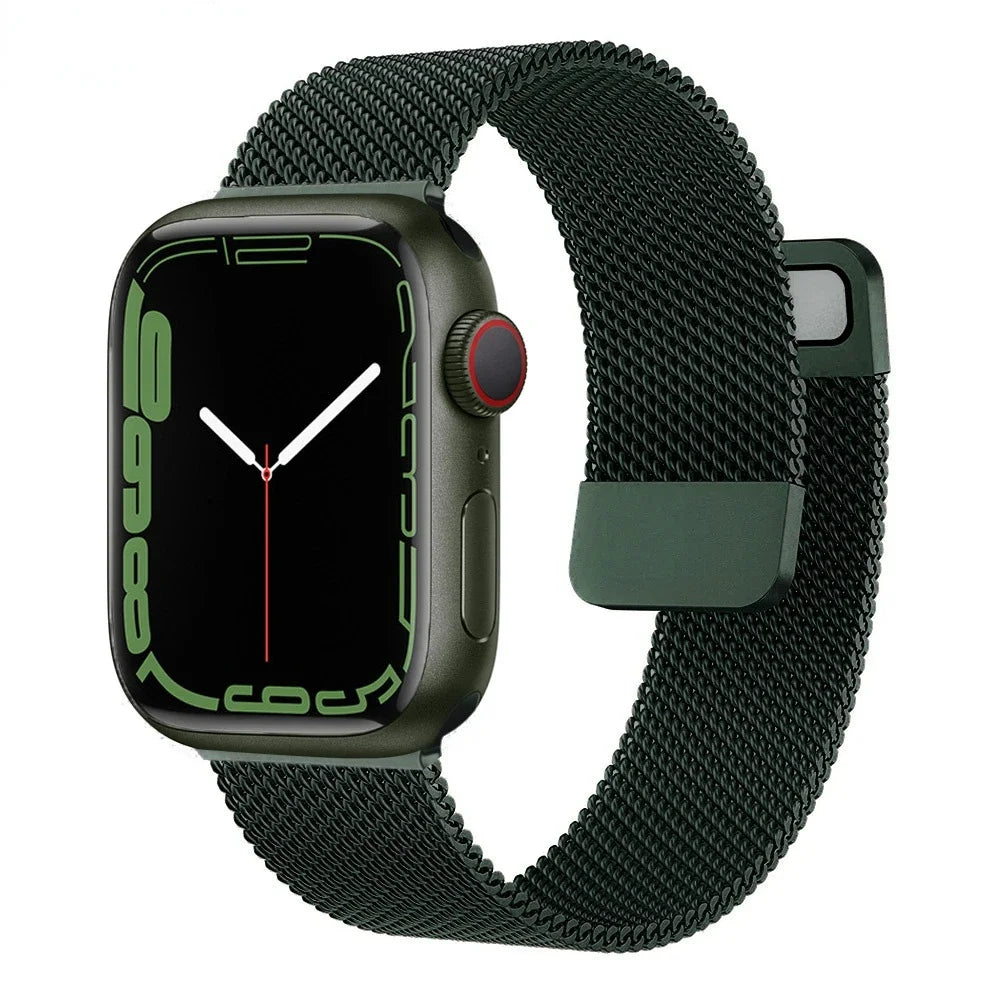 Milanese Stainless Steel Apple Watch Band