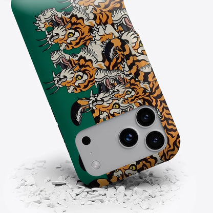 Stacked Tigers MagSafe iPhone Case