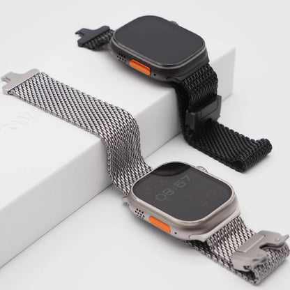 Titanium Milanese Loop Band for Apple Watch