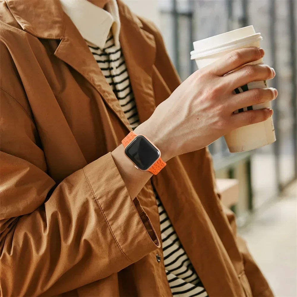 EngraveFit | Engraved Silicone Band For Apple Watch