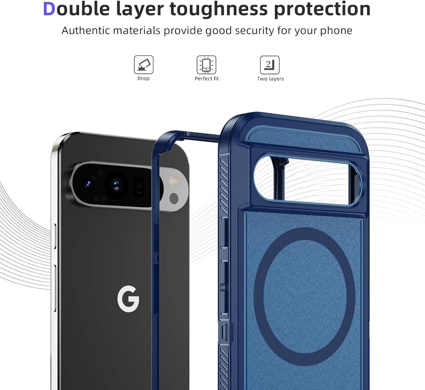 Military Grade MagSafe Armor Case for Google Pixel