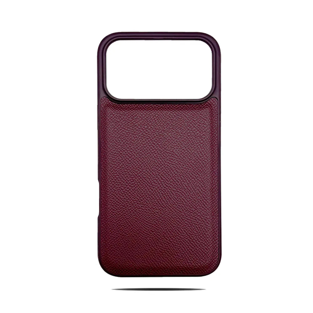 Premium Epsom Leather iPhone Case