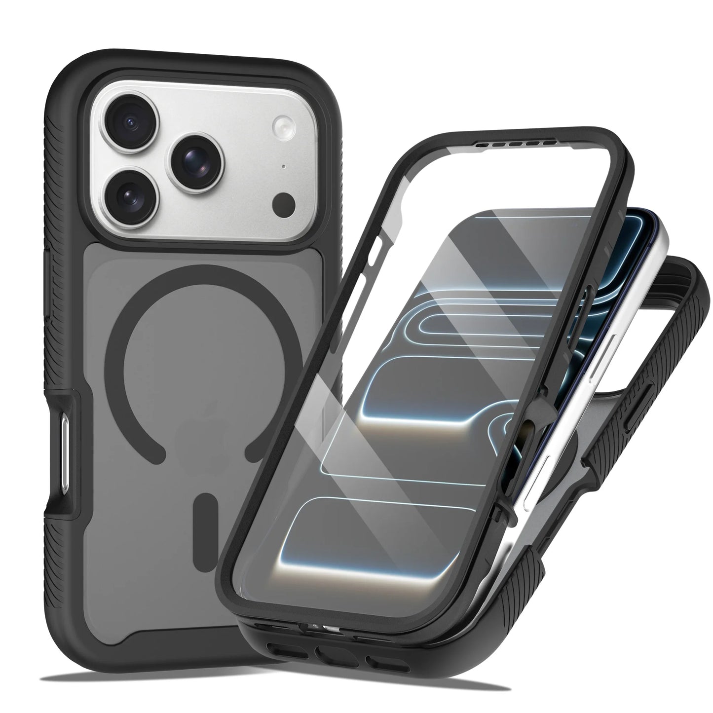 360 Full Body Matte MagSafe iPhone Case