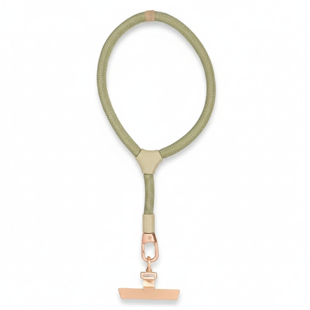 Adjustable Wrist Phone Lanyard with Metal Gasket