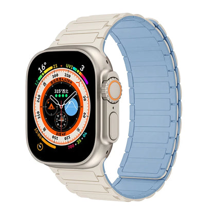 Magnetic Silicone Apple Watch Band