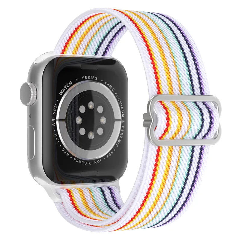 Nylon Elastic Solo Loop Band for Apple Watch