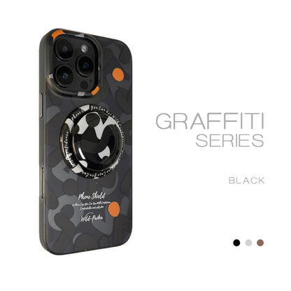Graffiti MagSafe Stand iPhone Case