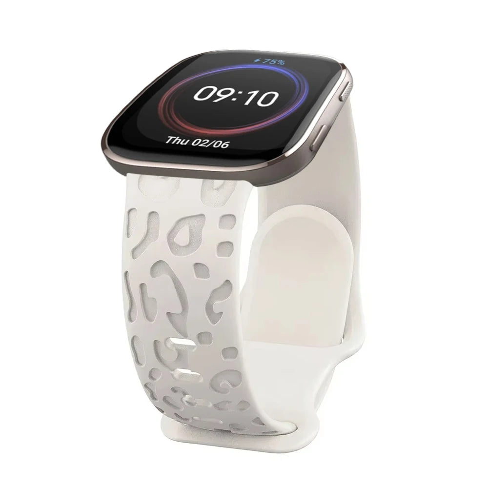 20mm Engraved Silicone Band for Amazfit Watch