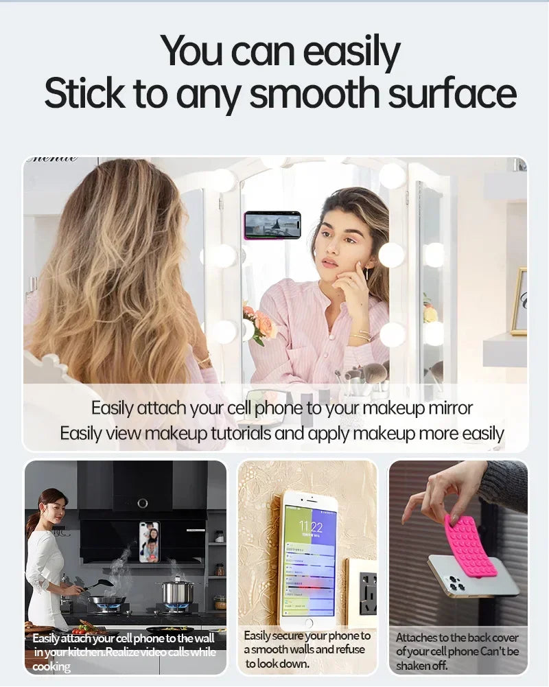 Silicone Suction Cup Phone Holder Pad