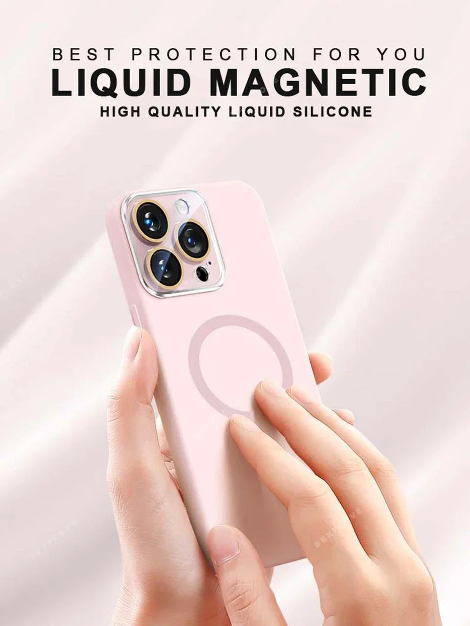 Liquid Silicone MagSafe iPhone Case
