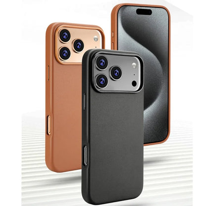 Slim Business Leather MagSafe iPhone Case