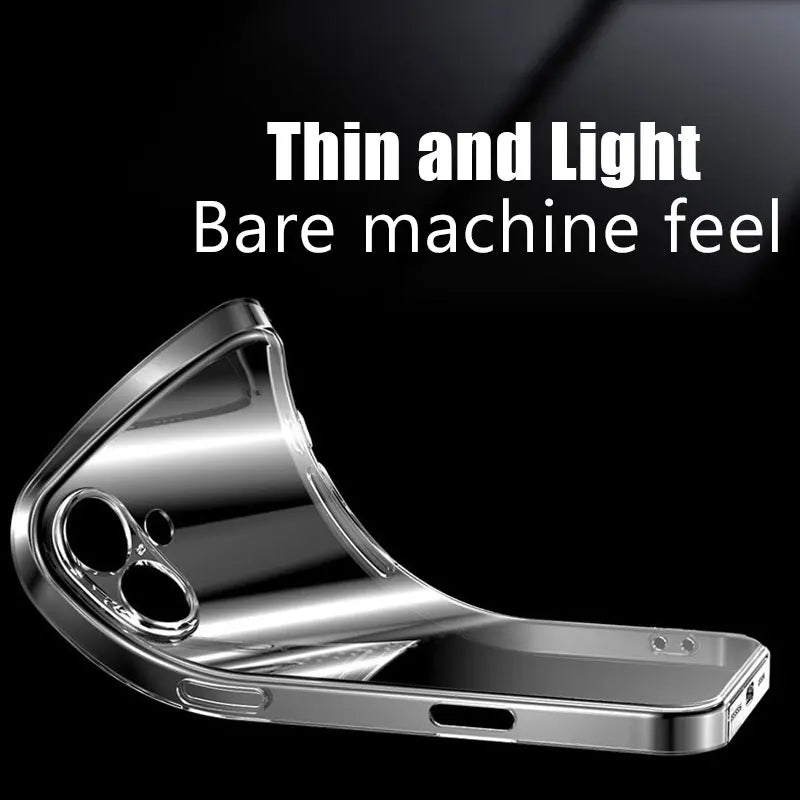 Clear Silicone iPhone Protective Case