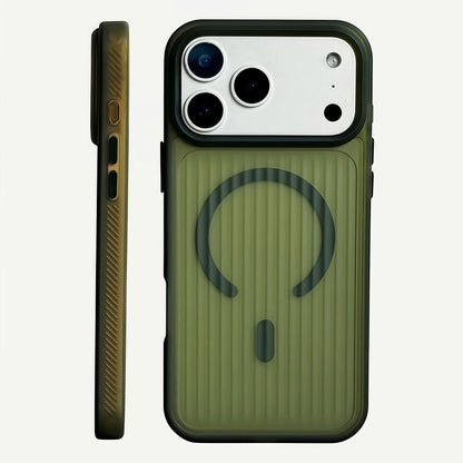 Luxury 3D Striped MagSafe iPhone Case