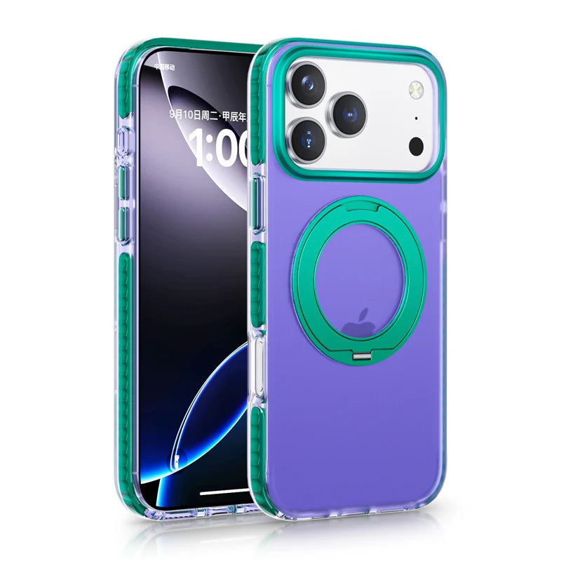 Rotating MagSafe Armor iPhone Case